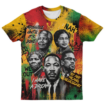 Voices of the Movement T-Shirt AOP Tee Tianci S 