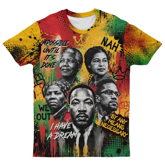 Voices of the Movement T-Shirt AOP Tee Tianci S 