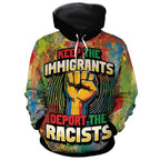 Keep The Immigrants All-over Hoodie Hoodie Tianci Pullover S 