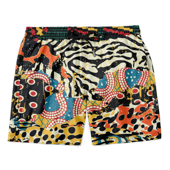 African Patchwork 2 Shorts Shorts Tianci