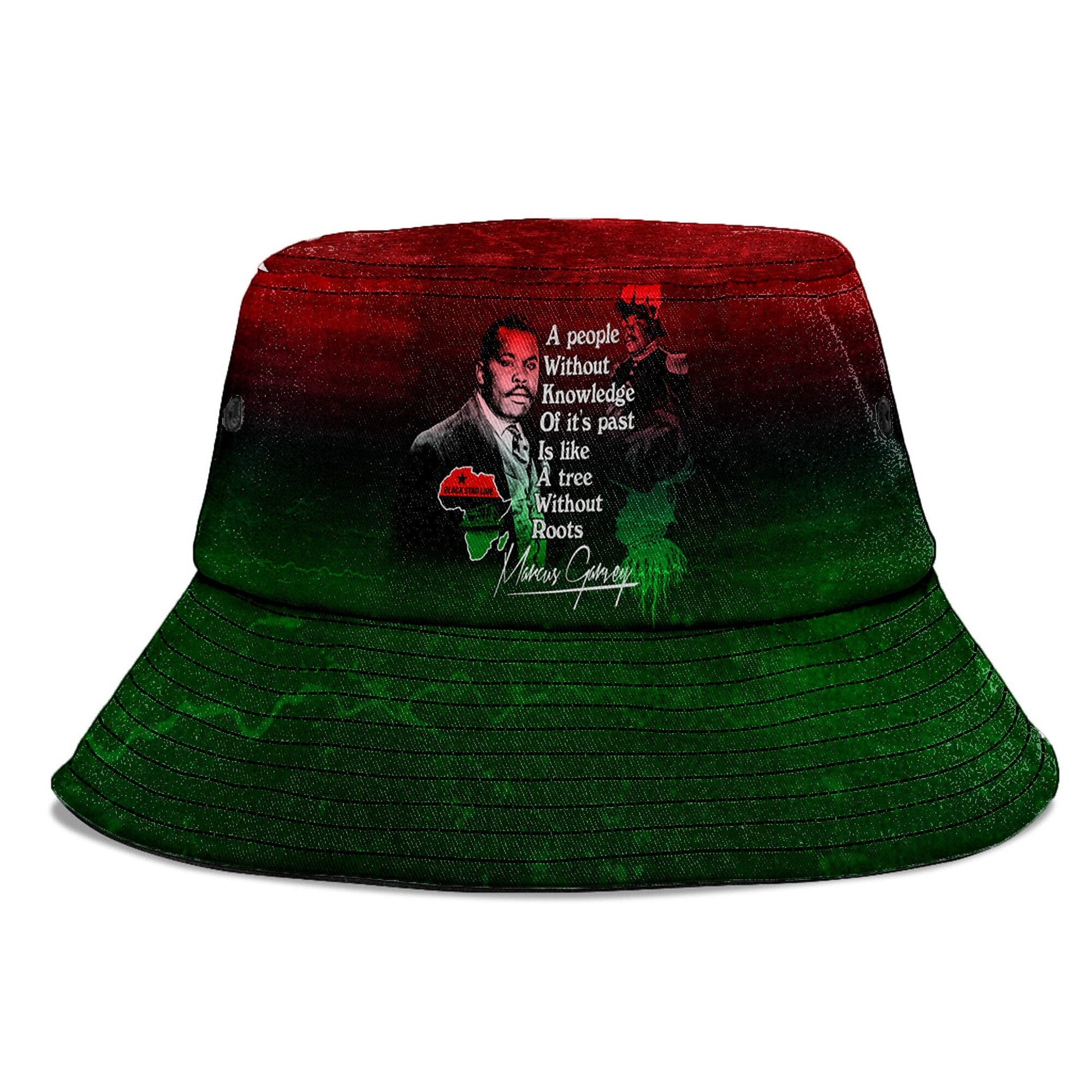 Marcus Garvey Quotes Bucket Hat Bucket Hat Tianci 