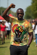Resilience of Freedom Juneteenth T-shirt AOP Tee Tianci 