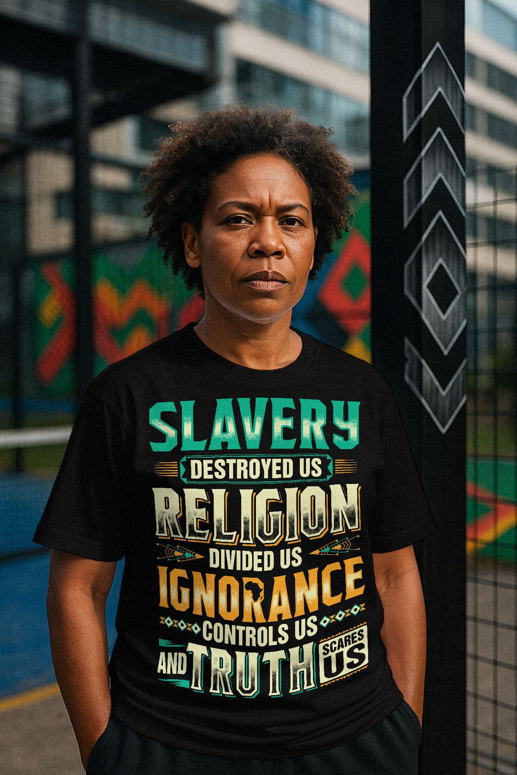 Truth Scares Us T-shirt Apparel Gearment 
