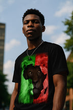 Lion Map T-shirt Apparel Gearment 