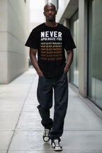 Never Apologize T-shirt Apparel Melaninful 