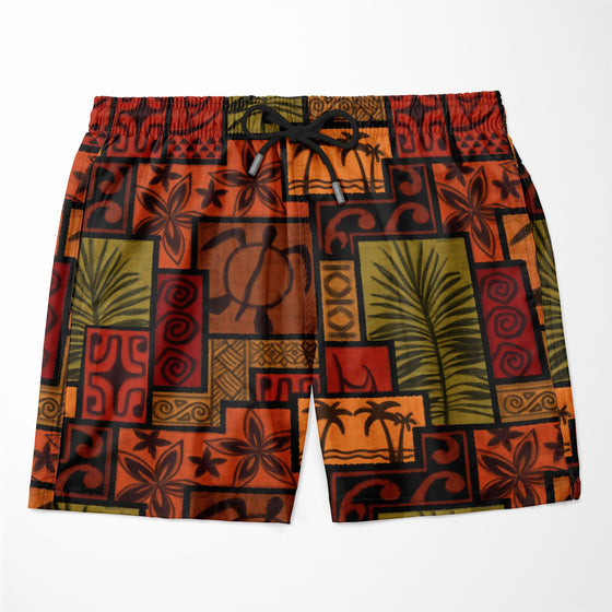 Bogolan Sunset Shorts Shorts Tianci