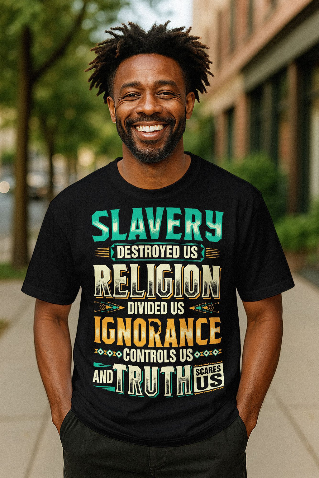 Truth Scares Us T-shirt Apparel Gearment 