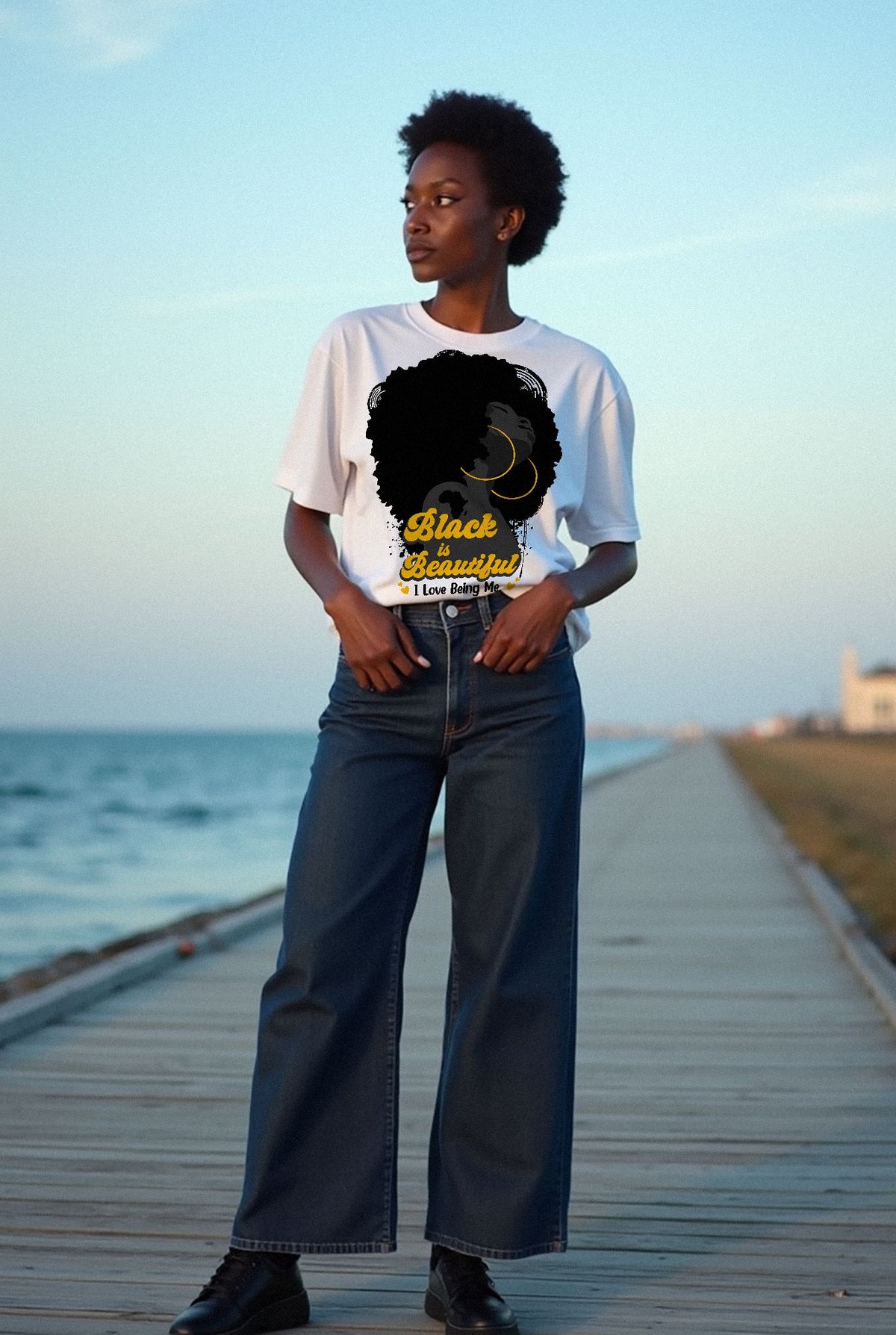 Black Is Beautiful T-shirt Apparel Gearment 