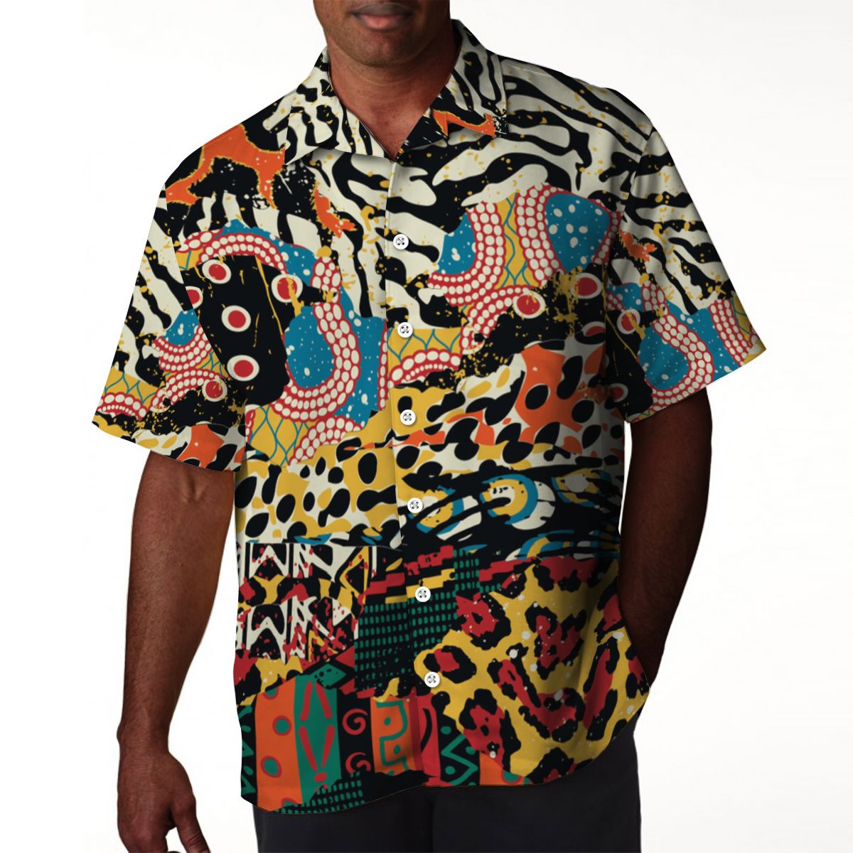 African Patchwork 2 Hawaiian Shirt hawaiian shirt Tianci 