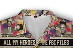 All My Heroes Have FBI Files Hawaiian Shirt and Shorts Set Hawaiian Shirt And Shorts Set Tianci 