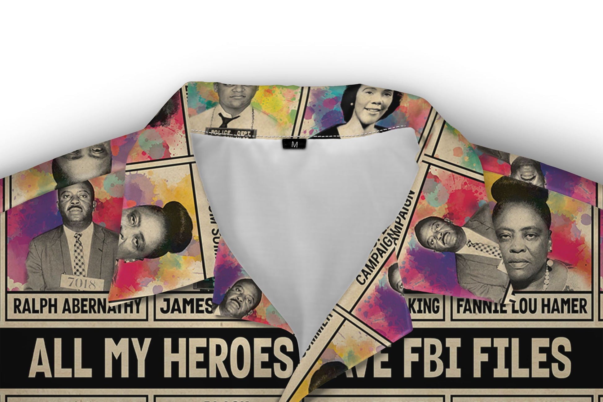 All My Heroes Have FBI Files Hawaiian Shirt and Shorts Set Hawaiian Shirt And Shorts Set Tianci 