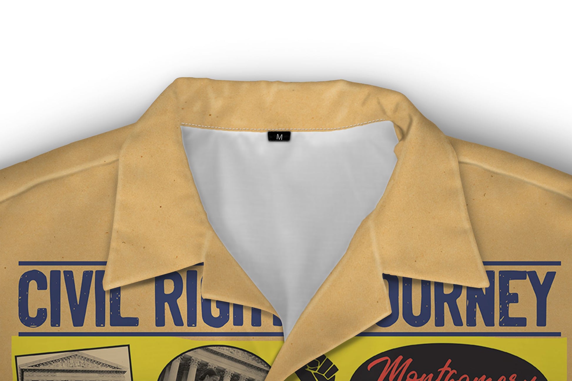 Civil Rights Events in 50s Style Hawaiian Shirt and Shorts Set Hawaiian Shirt And Shorts Set Tianci 