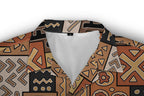 Mudcloth Mosaic Hawaiian Shirt Hawaiian Shirt Tianci 
