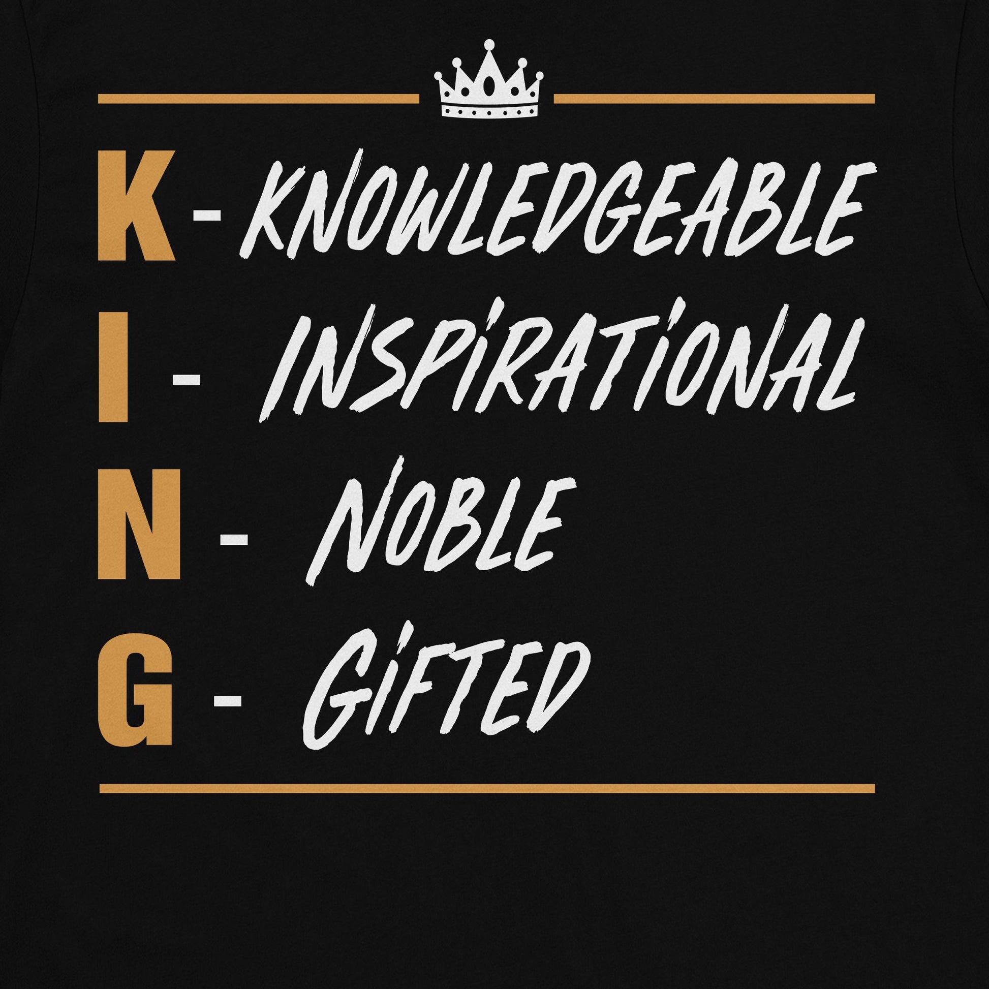 King T-shirt Apparel Gearment 
