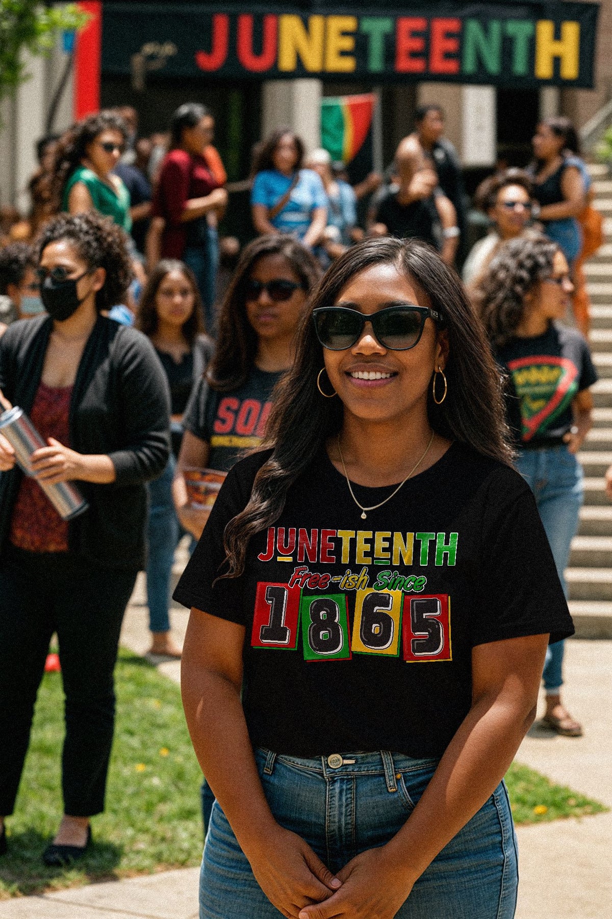 Juneteenth Free-ish Since 1865 T-shirt Apparel Gearment 
