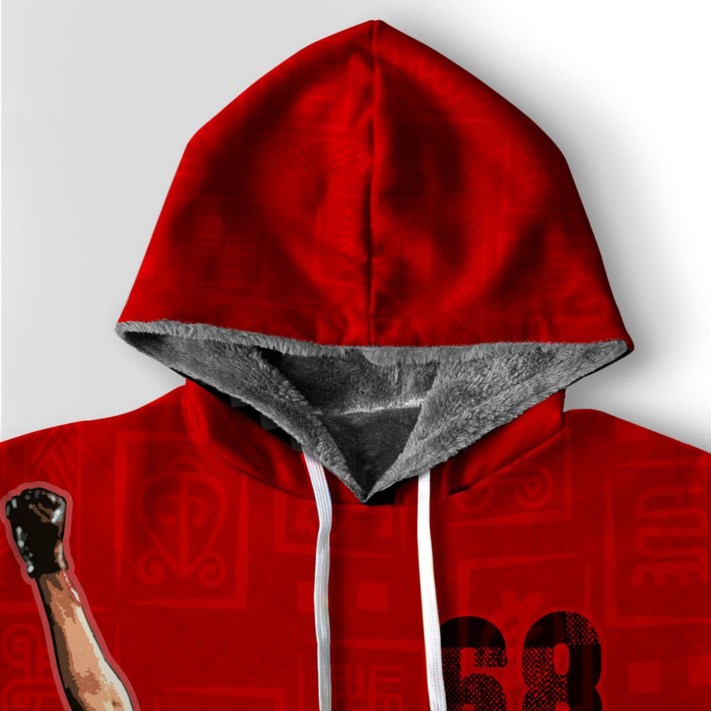 68 Olympics Premium Hoodie Fleece Hoodie Zootop Bear 