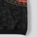 Adinkra Symbols Print Sleeve Premium Hoodie Fleece Hoodie Zootop Bear 