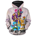4 Elements Of Hip Hop Premium Hoodie Fleece Hoodie Zootop Bear 
