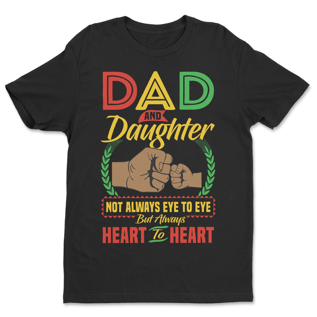 Dad & Daughter T-shirt Apparel Gearment Standard - Soft Feel & Modern Fit Black S
