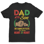 Dad & Son T-shirt Apparel Gearment Standard - Soft Feel & Modern Fit Black S
