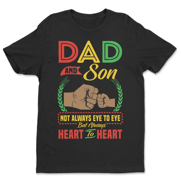 Dad & Son T-shirt Apparel Gearment Standard - Soft Feel & Modern Fit Black S