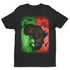 Lion Map T-shirt Apparel Gearment Standard - Soft Feel & Modern Fit Black S