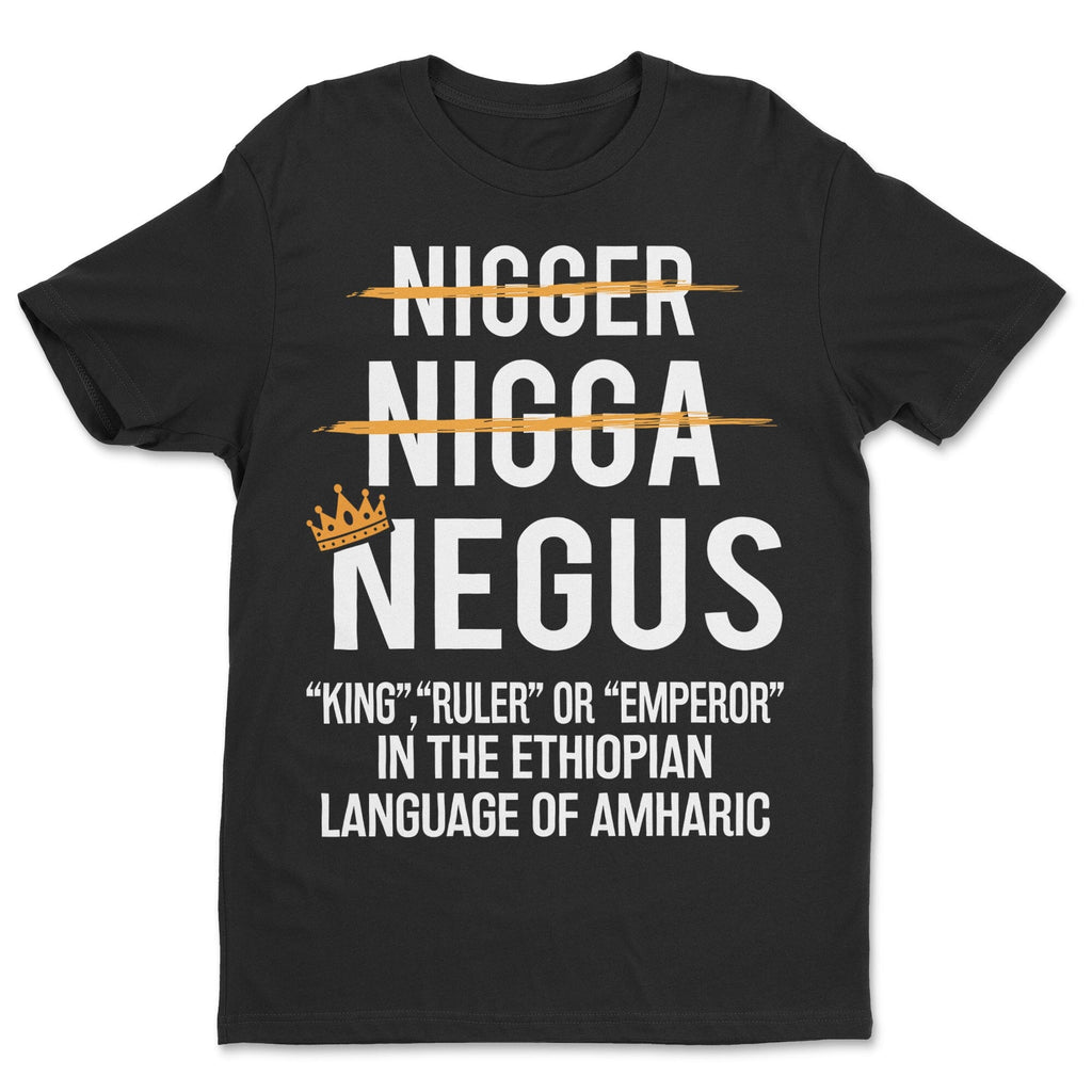 Negus T-shirt Apparel Gearment Standard - Soft Feel & Modern Fit Black S
