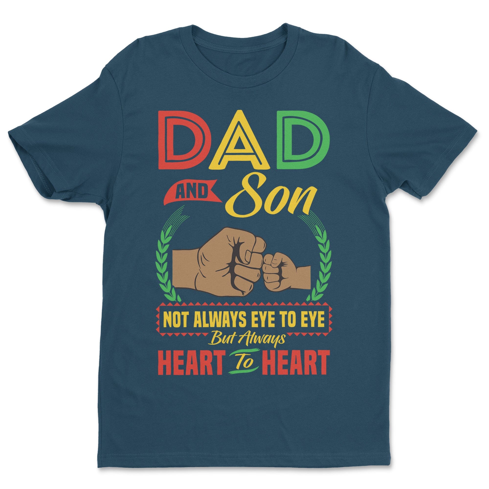 Dad & Son T-shirt Apparel Gearment Standard - Soft Feel & Modern Fit Cool Blue S