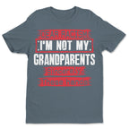 Dear Racism I'm Not My Grandparents T-shirt Apparel Gearment 