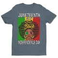 Juneteenth Is My Independence Day T-shirt Apparel Gearment Budget-friendly - Sturdy & Reliable Dark Heather S