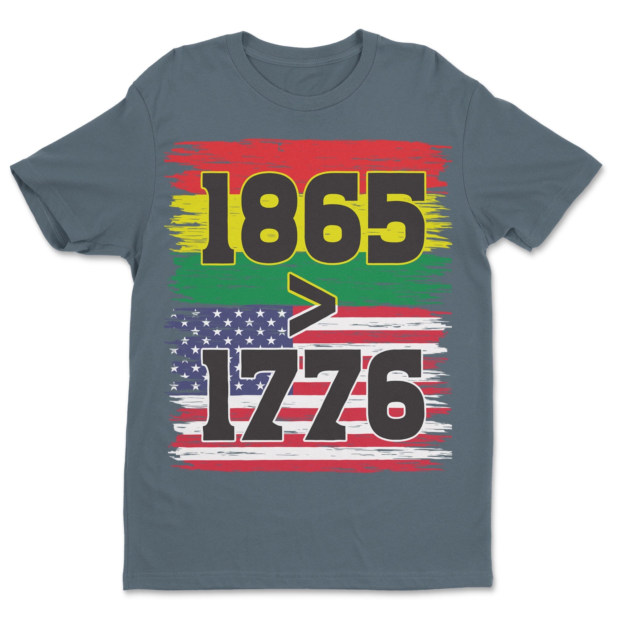 1865 > 1776 Juneteenth T-shirt Apparel Gearment 