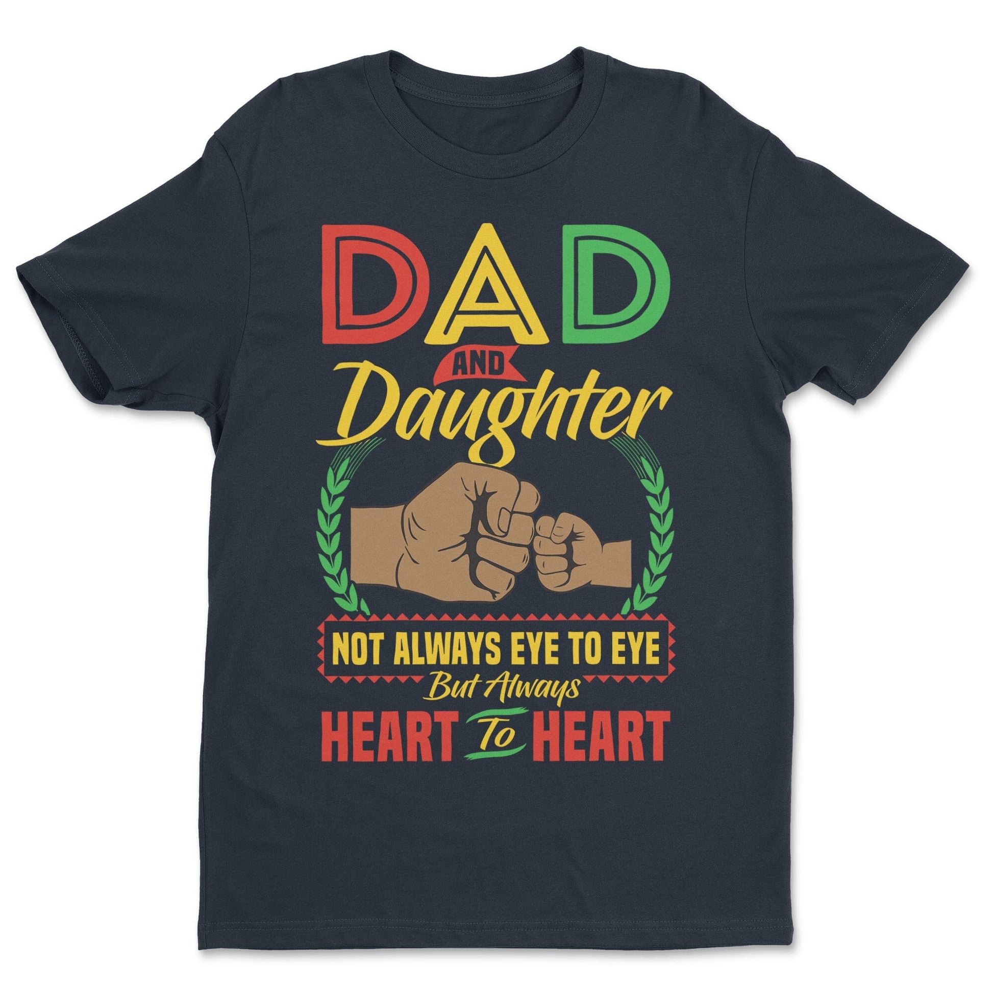 Dad & Daughter T-shirt Apparel Gearment Standard - Soft Feel & Modern Fit Midnight Navy S