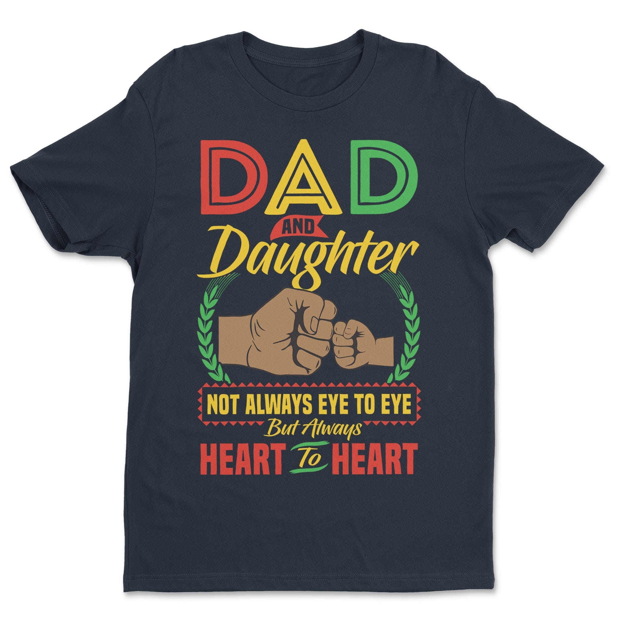 Dad & Daughter T-shirt Apparel Gearment Standard - Soft Feel & Modern Fit Midnight Navy S