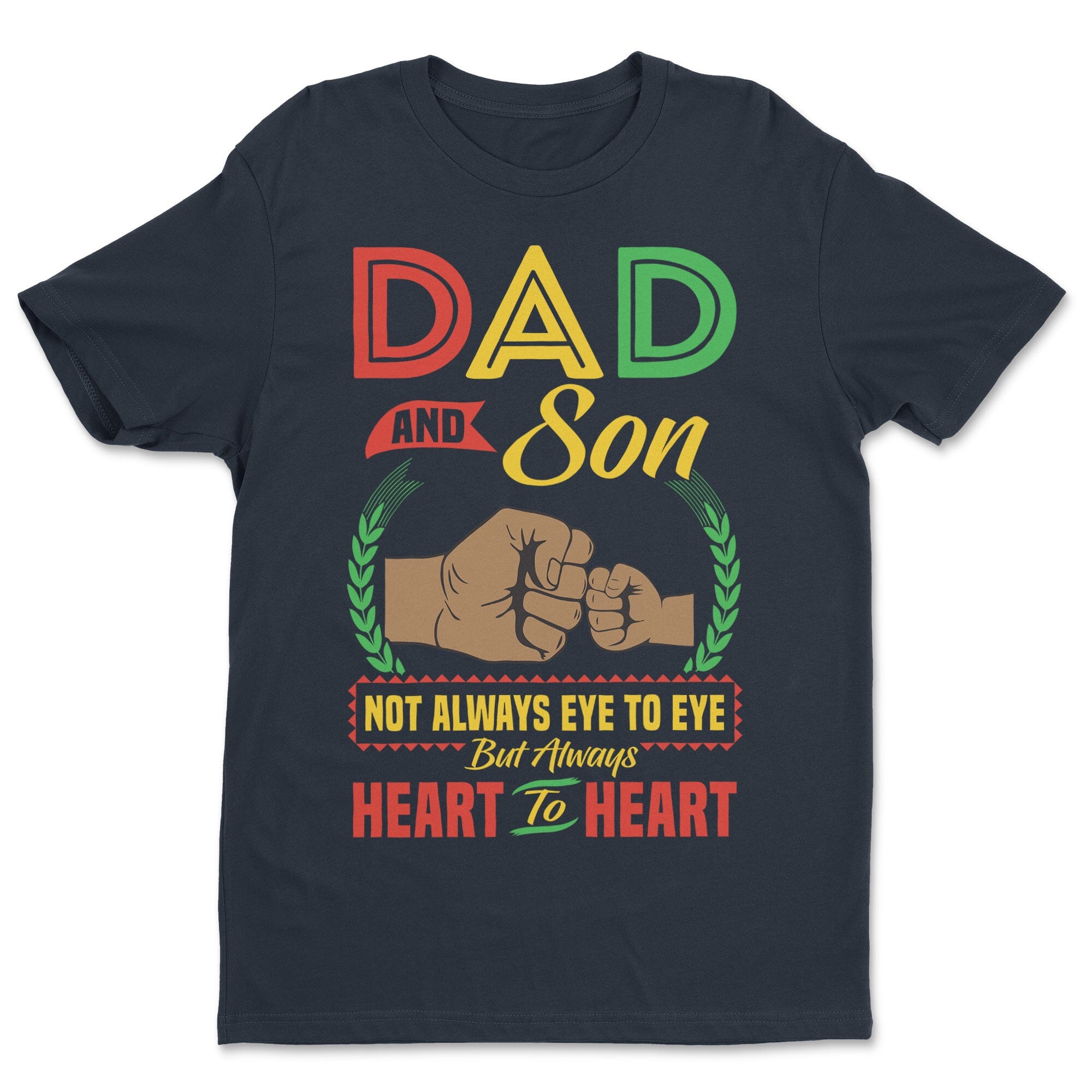 Dad & Son T-shirt Apparel Gearment Standard - Soft Feel & Modern Fit Midnight Navy S