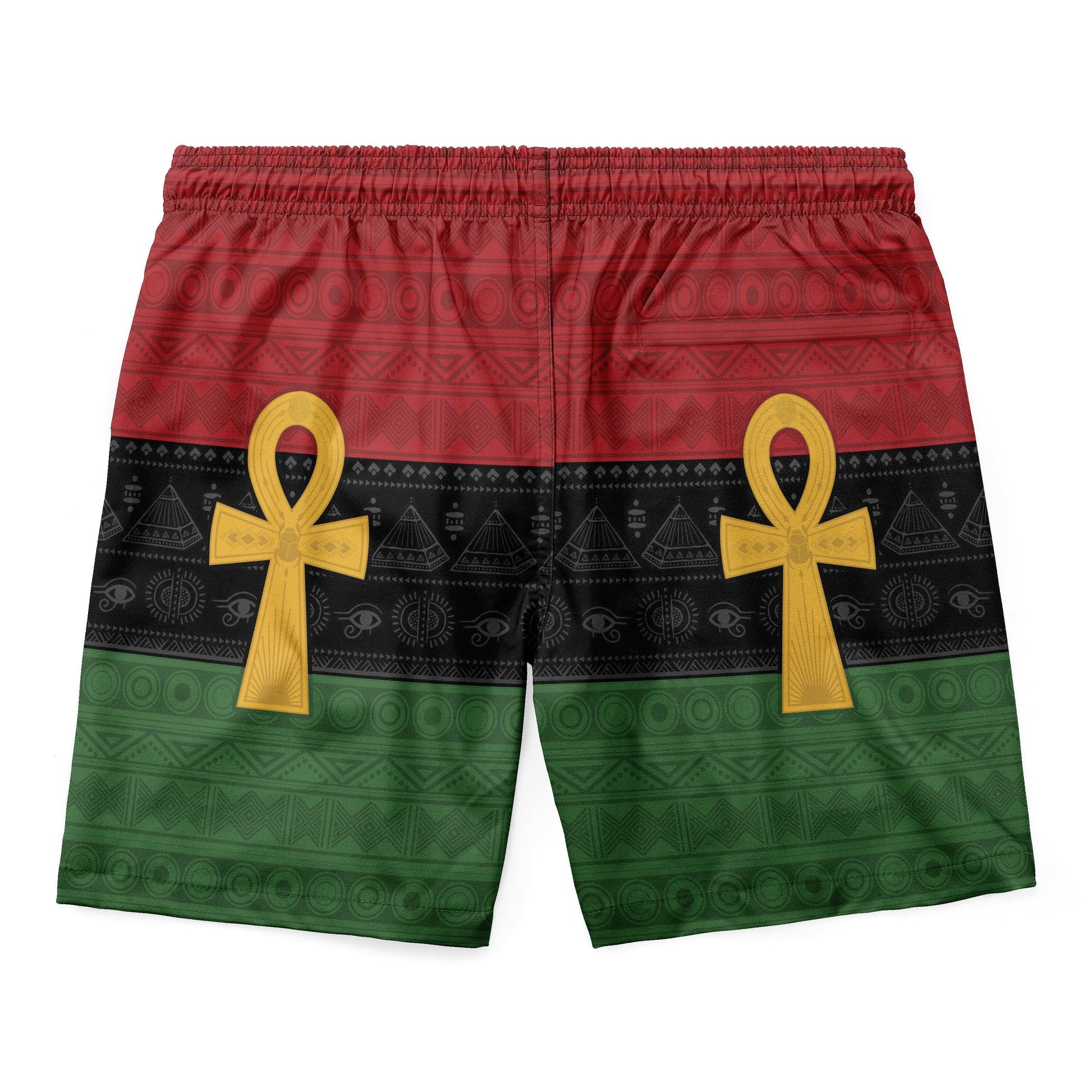 Pan African Ankh T-shirt And Shorts Set Tee Shorts Set Tianci 