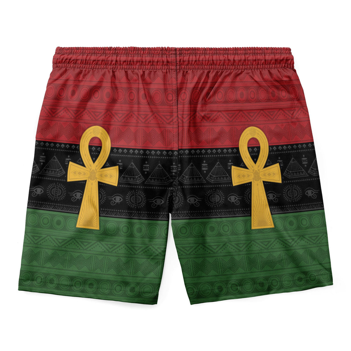 Pan African Ankh T-shirt And Shorts Set Tee Shorts Set Tianci 