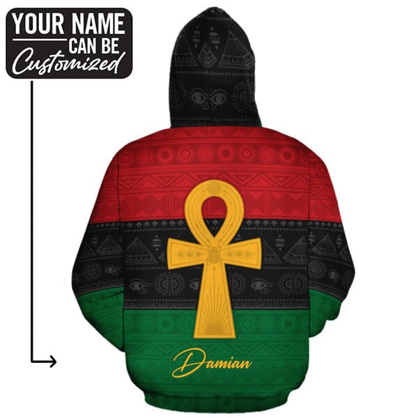 Pan African Ankh All-over Hoodie Hoodie Tianci 