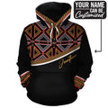 Bamenda African Print All-over Hoodie Hoodie Tianci 