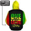 Reggae One Love All-over Hoodie Hoodie Tianci 