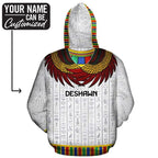 God Horus White All-over Hoodie Hoodie Tianci 