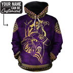 Anubis & Horus 2 All-over Hoodie Hoodie Tianci 