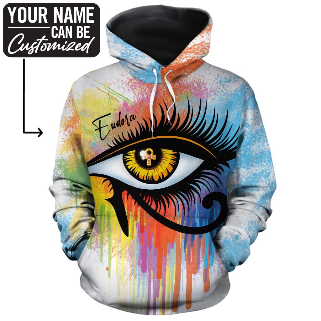 Egyptian Eye Of Ra All-over Hoodie Hoodie Tianci 