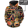 The Spirit Of Africa All-over Hoodie and Joggers Set Hoodie Joggers Set Tianci 