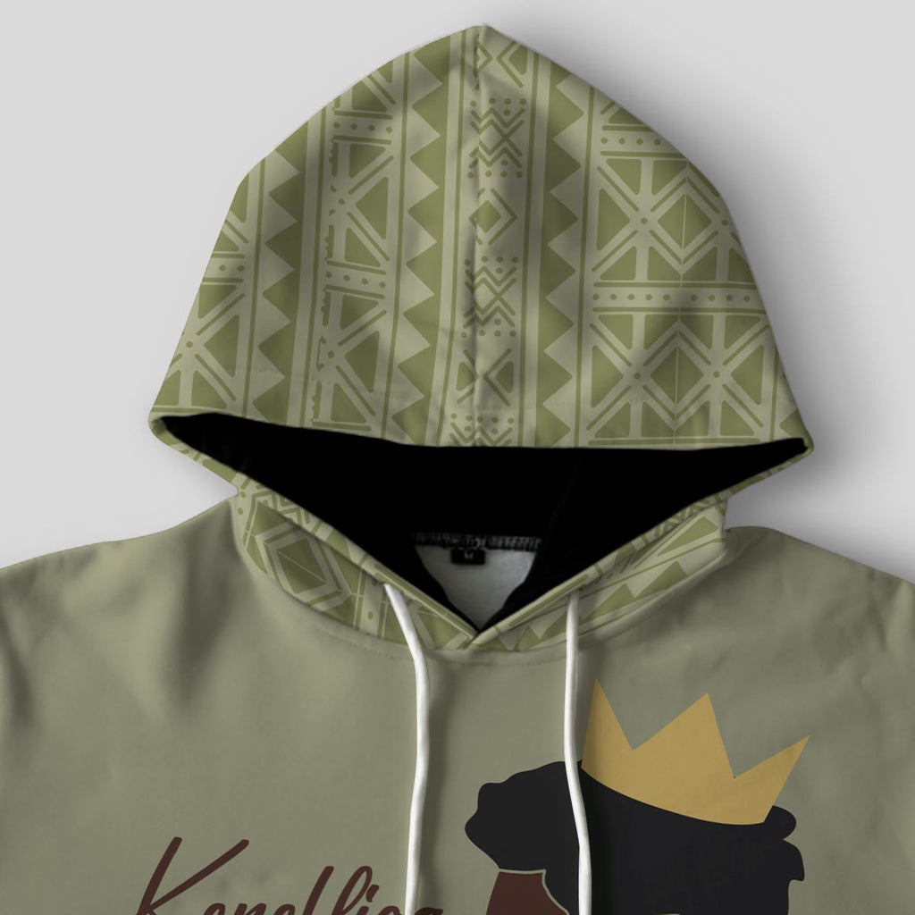 Personalized Black Dad All-over Hoodie Hoodie Tianci 