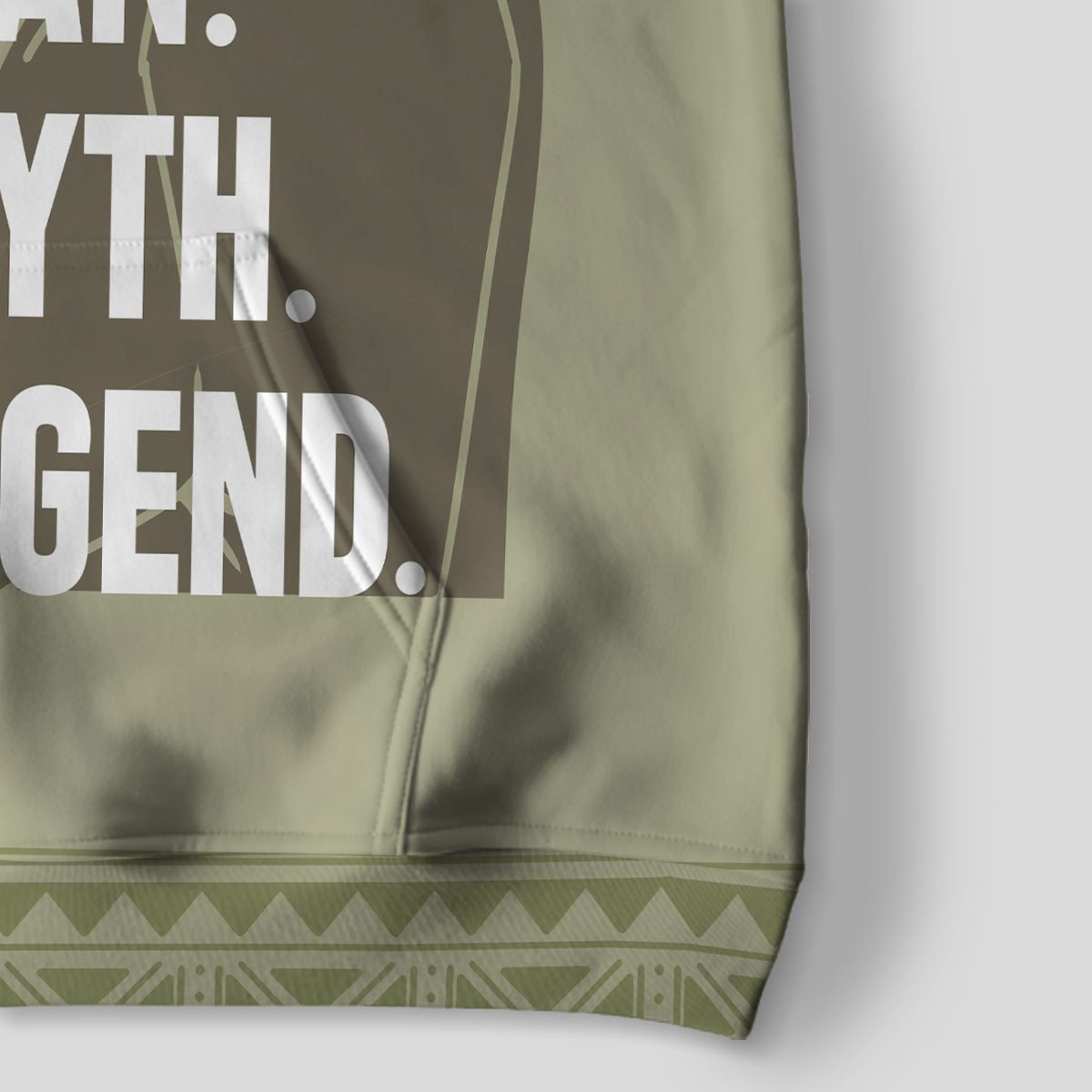 Personalized Black Dad All-over Hoodie Hoodie Tianci 