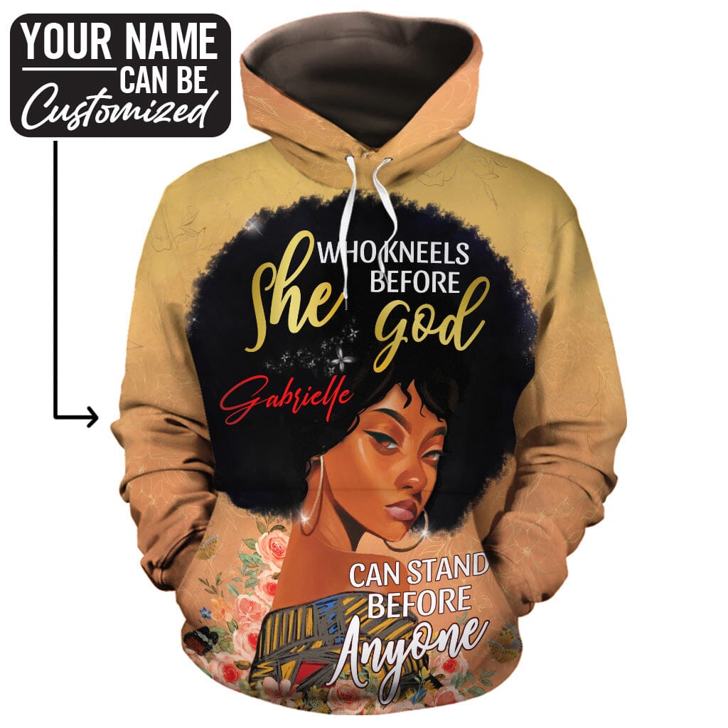 She Who Kneels Before God All-over Hoodie Hoodie Tianci 