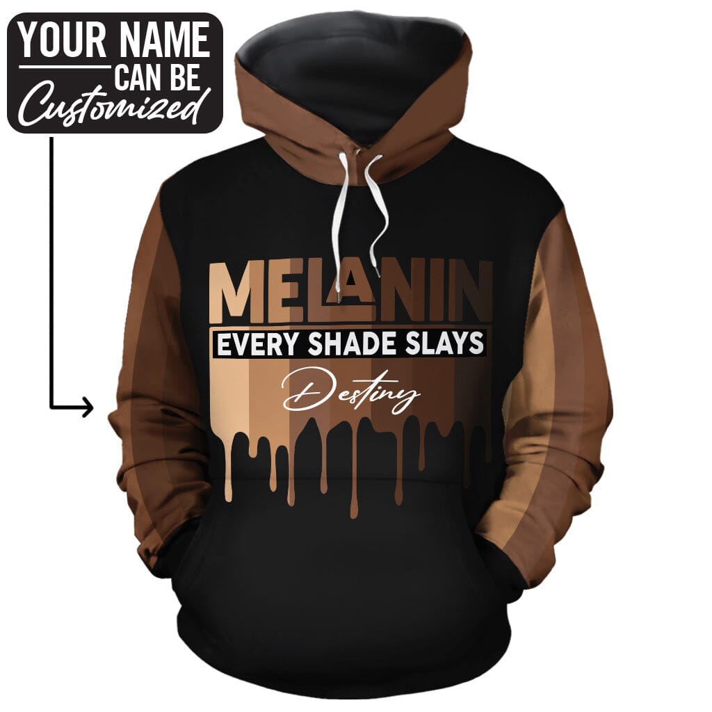 Every Shade Slays Melanin All-over Hoodie Hoodie Tianci 
