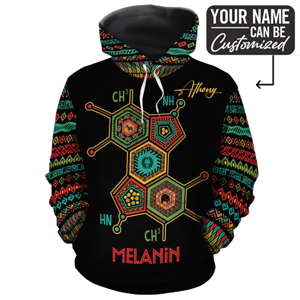 Melanin Scientific All-over Hoodie And Joggers Set Hoodie Joggers Set Tianci 