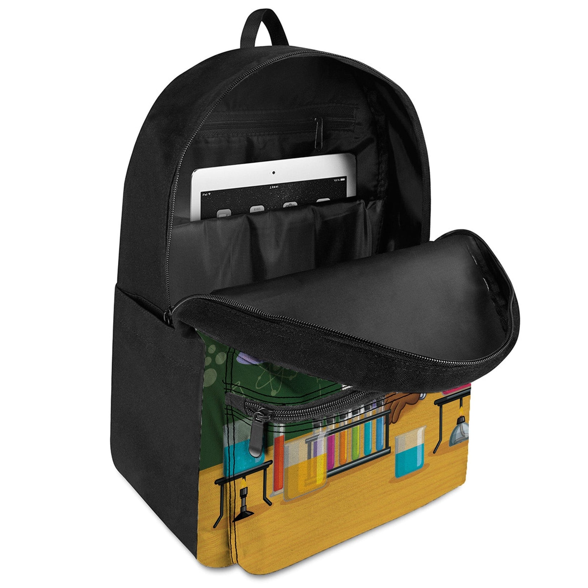 Personalized Little Cute Afro Scientist Kid Backpack And Lunch Bag Set Kid Backpack And Lunch Bag Set Melaninful 