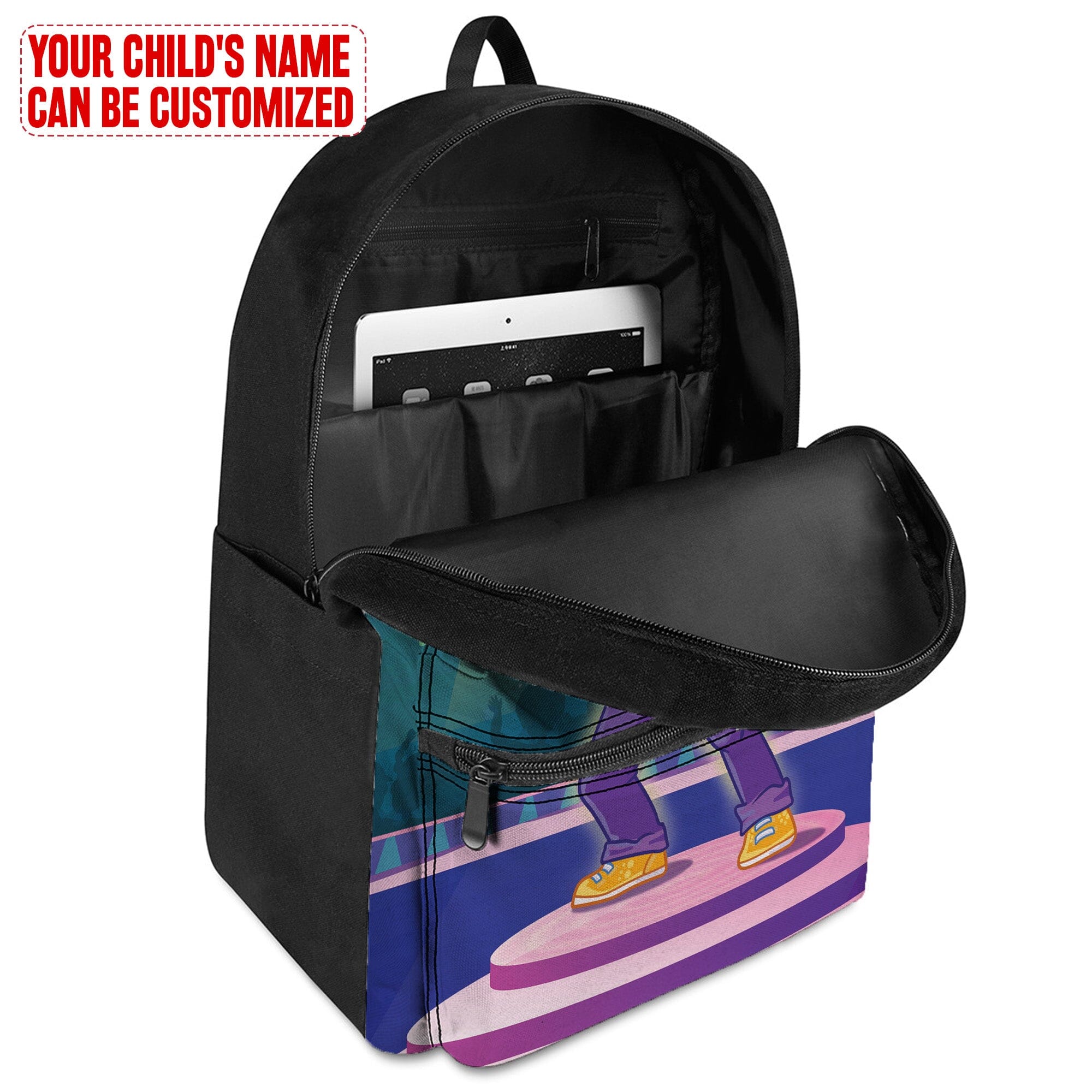 Personalized Little Afro Singer Kid Backpack Kid Backpack Tianci 